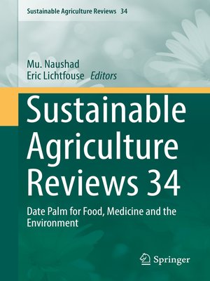 cover image of Sustainable Agriculture Reviews 34